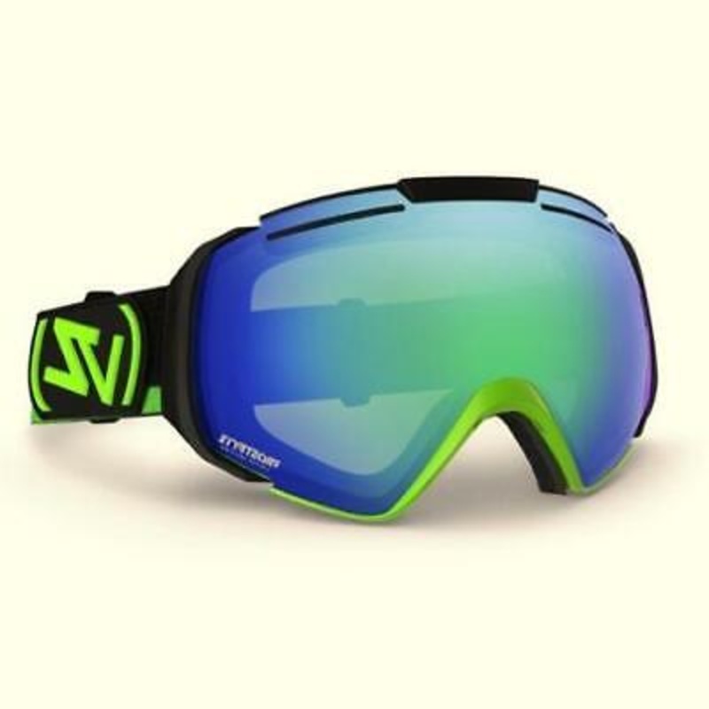 VonZipper El Kabong Snow Goggle Frostbyte Lime Quasar Chrome Von Zipper Goggles