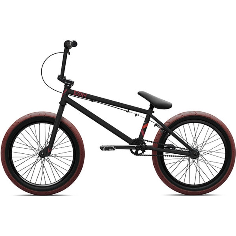 Verde Eon LHD Bike-Black w/Red Tires