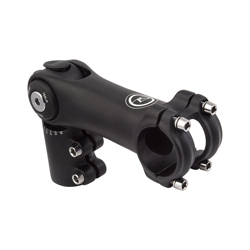 Sunlite 0-60 Adjustable Top Mount  Stem 110 25.4 or 31.8 Black