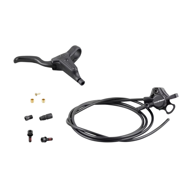 Tektro HD-M275 Right Rear Disc Brake Black Caliper Hose Lever (Brakeset)