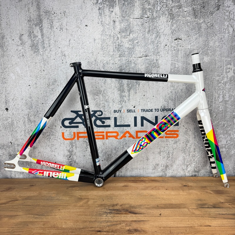 Cinelli Vigorelli Track Caleido Large (55.5cm) Track Bike Alloy Frameset 700c 2220g