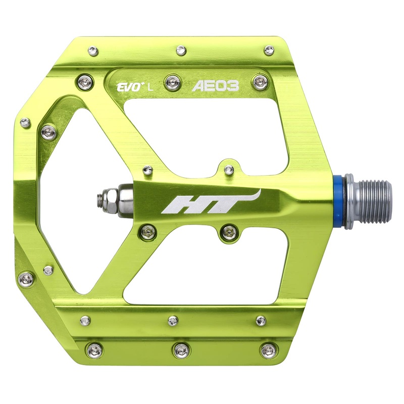 HT AE03 Pedals Apple Green 9/16 Inch