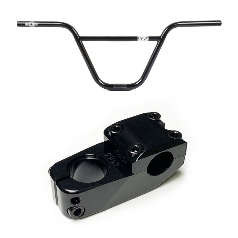 DAK 1″ OD Stem / Bar COMBO Black 9.25″