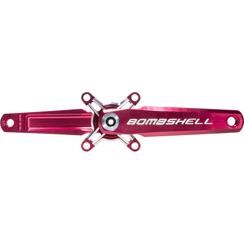 Bombshell Spinnergy Pro Cranks Black 175mm