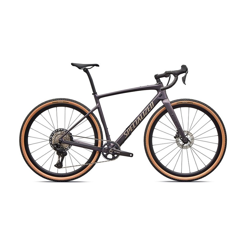 2026 Specialized Diverge Expert Di2 Bike Nebula Metallic/Sandstone Metallic 58