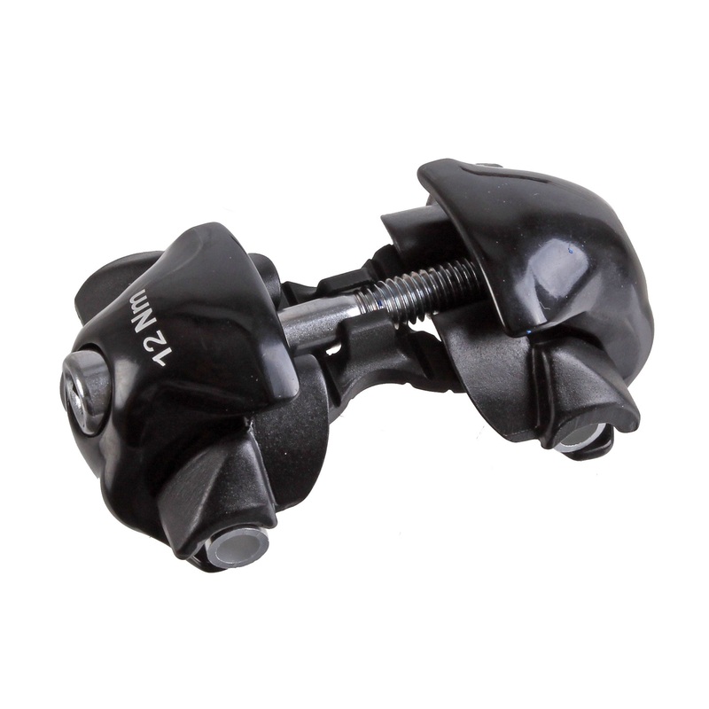 Ritchey WCS 1-Bolt Seatpost Saddle Rail Clamp – Complete Set For Alloy Posts 7 x 9.6mm Rails BLK