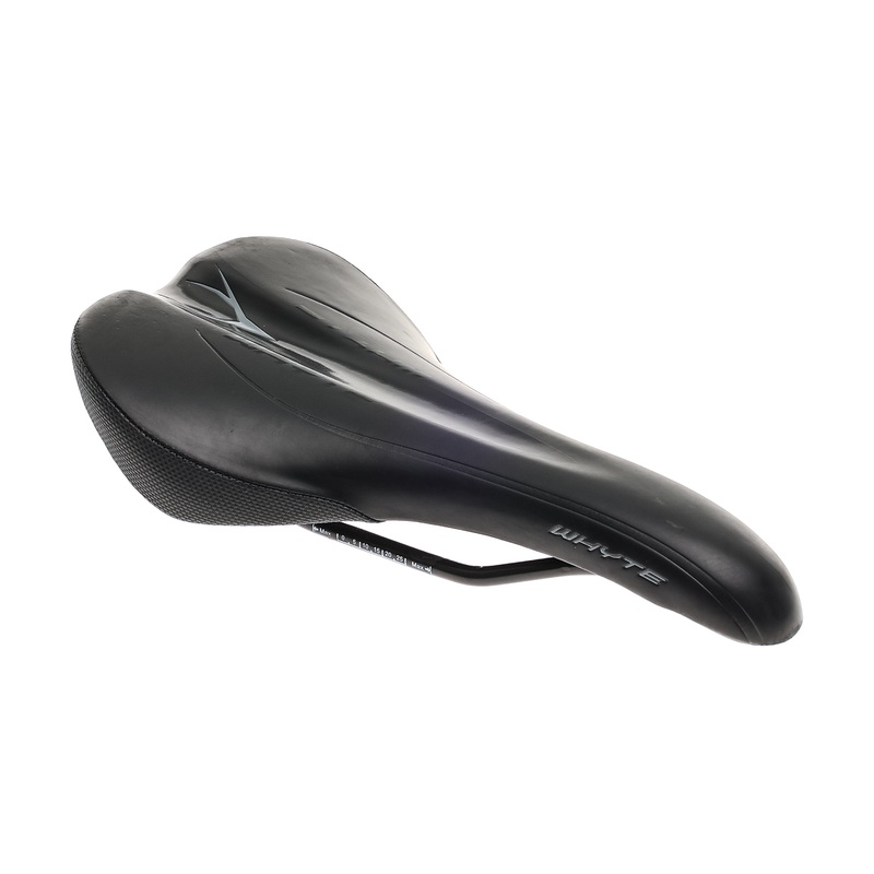 Whyte Saddle 143mm Cr-Mo Rails Black