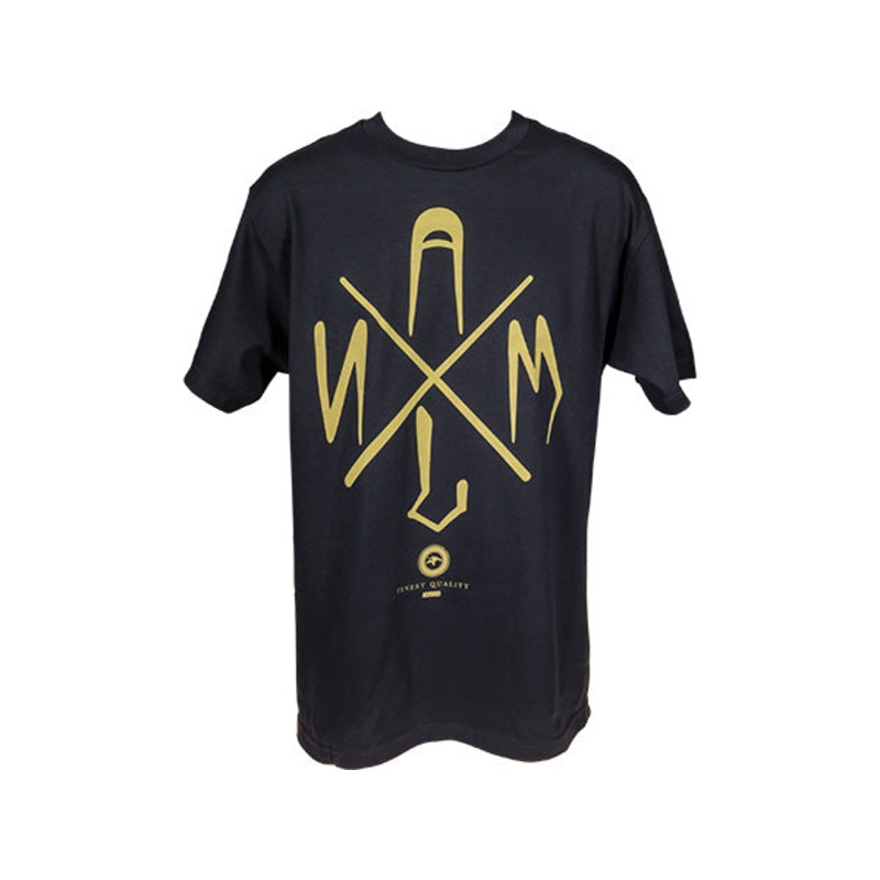 Animal Quality T-Shirt-Black/Gold Adult Medium