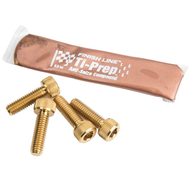 Box Mini TI Stem Bolts Gold