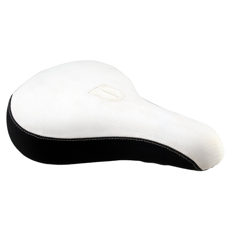 Alienation Legend Padded Pivotal BMX Seat – White/Black
