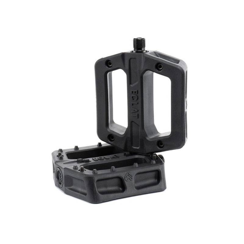 Eclat Juggernaut Pedals Black 9/16 Inch
