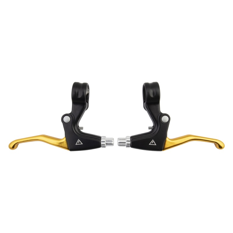 BlackOps V-/Mech Disc MTB / BMX Brake Lever Set – Gold
