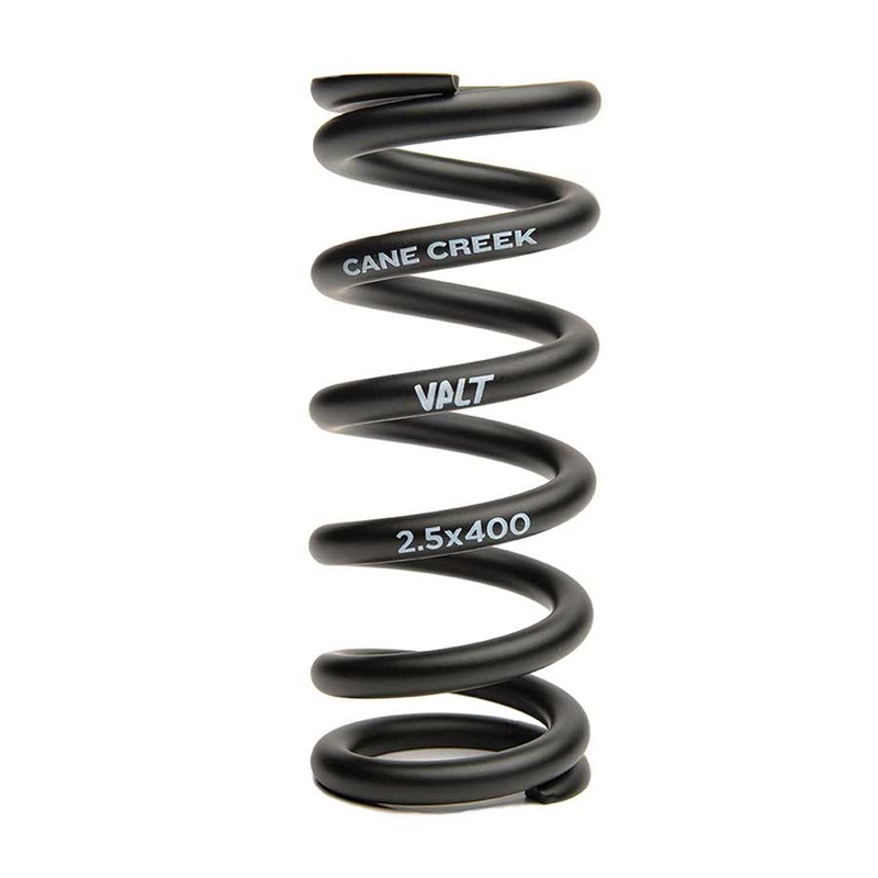 Cane Creek VALT Lightweight Steel Spring Coil Shock 3.00″/76mm x 400lbs BLK