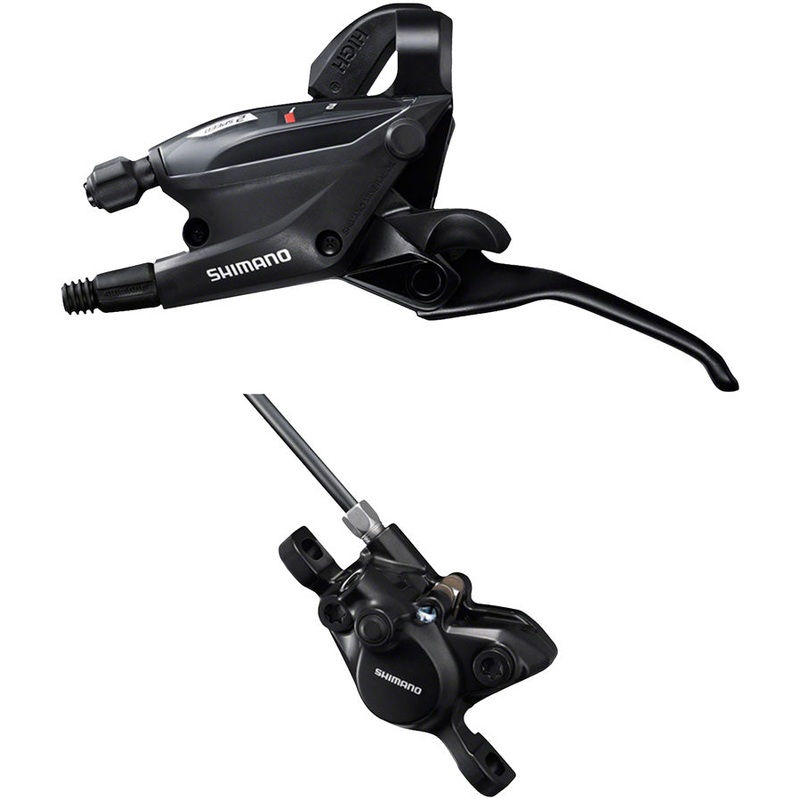 ST-EF505 EZ Fire Plus Shift/Brake Lever BR-MT200 Disc Brake Caliper – Left/Front 2x Shift 2-Piston BLK