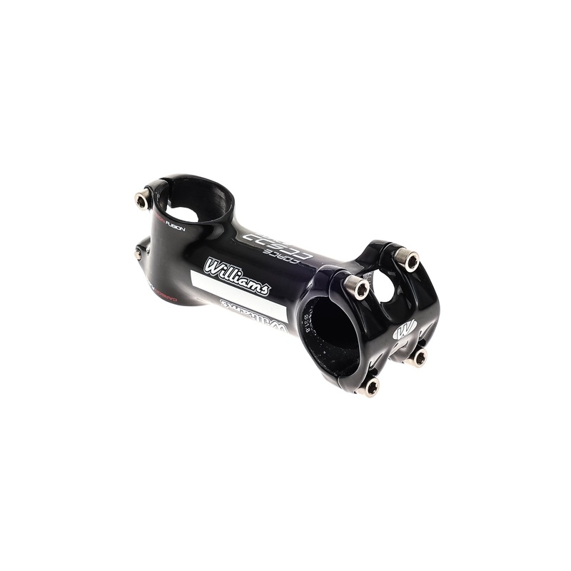 Williams Force CCS Carbon Fusion Stem 31.8mm Clamp 100mm 17 Degree Black