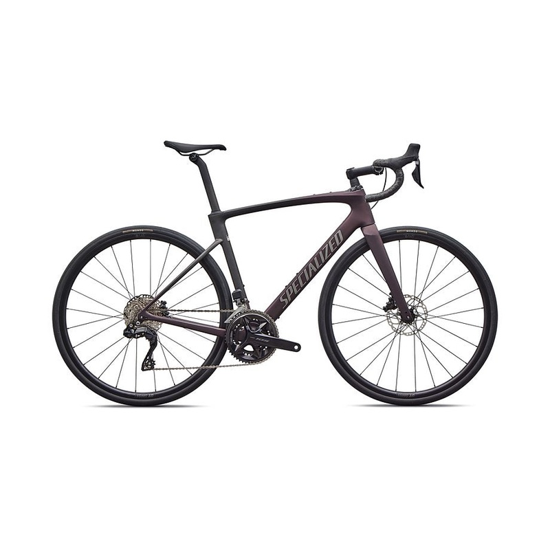2026 Specialized Roubaix Comp Di2 Bike Satin Solidity Metallic/Obsidian Metallic Fade/Smoke 54