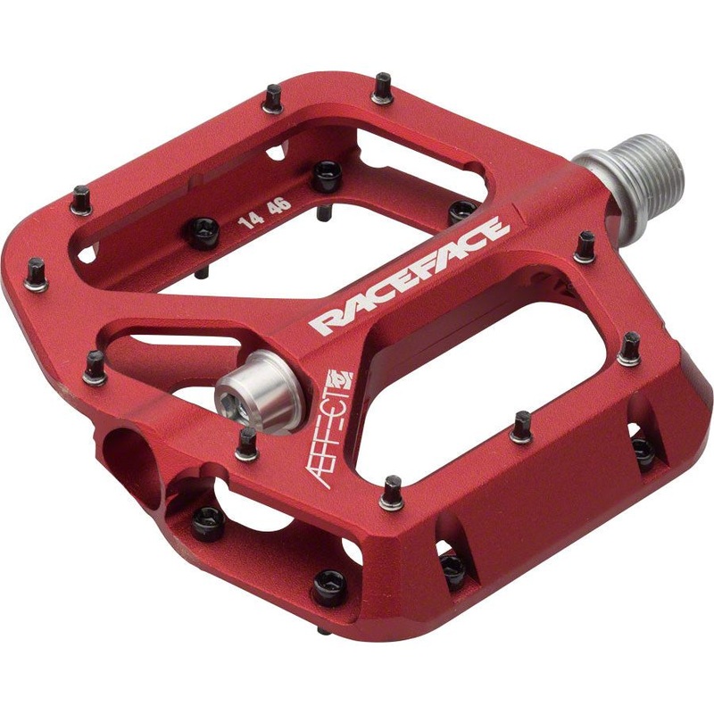RACEFACE AEFFECT MOUNTAIN BIKE PEDALS – RED