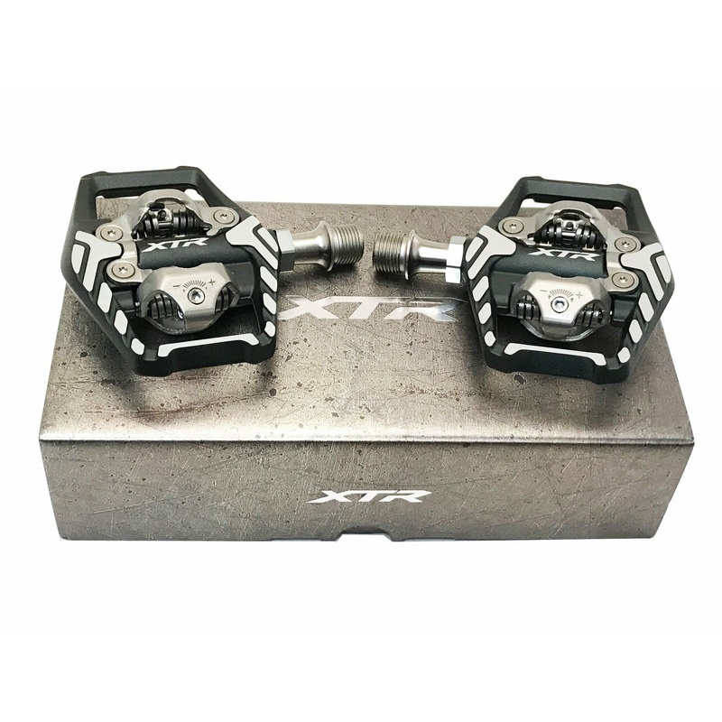 Shimano XTR PD-M9120 Trail Bike Pedals M9120 Pedal Set 9120 w Cleats IPDM9120
