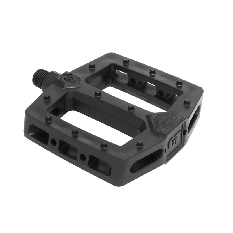 GT PC Logo Platform Pedals Black