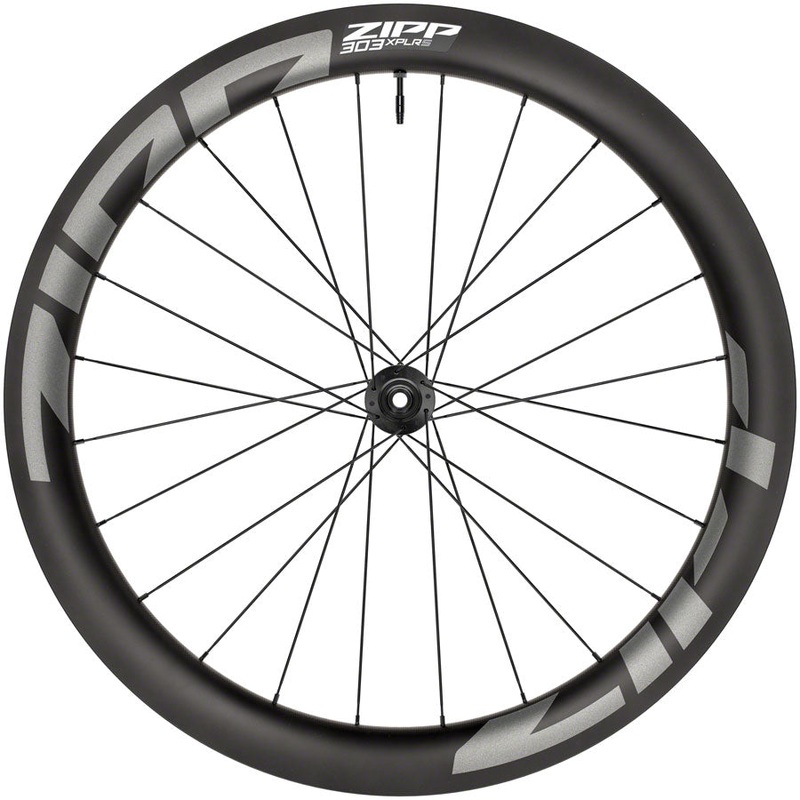 303 XPLR S Front Wheel – 700, 12 x 100mm, Center-Lock, Carbon, Black, 24H, A1