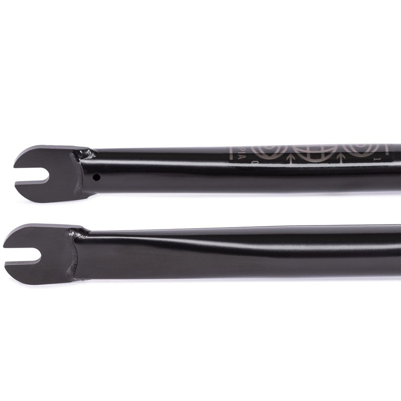 Utopia Zero (With Mounts) Flatland Fork Black 0mm