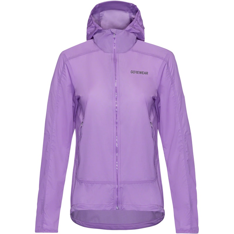 Gorewear Fernflow Hooded Windbreaker – Purple Womens Large