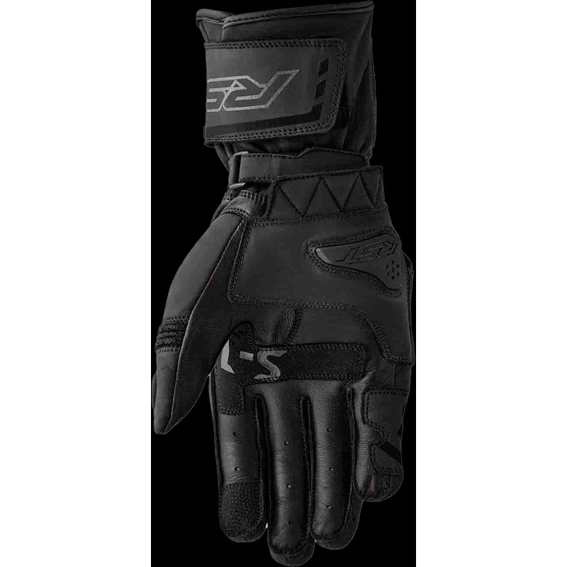RST S1 D3o Glove Black Leather Xl Black X-Large