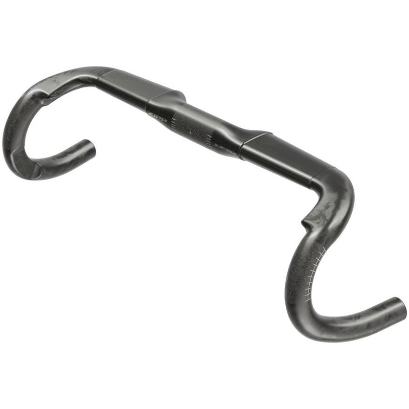 Zipp SL-80 Race Drop Carbon Handlebar – 31.8mm, Natural Carbon w/ Matte Logos 38cm