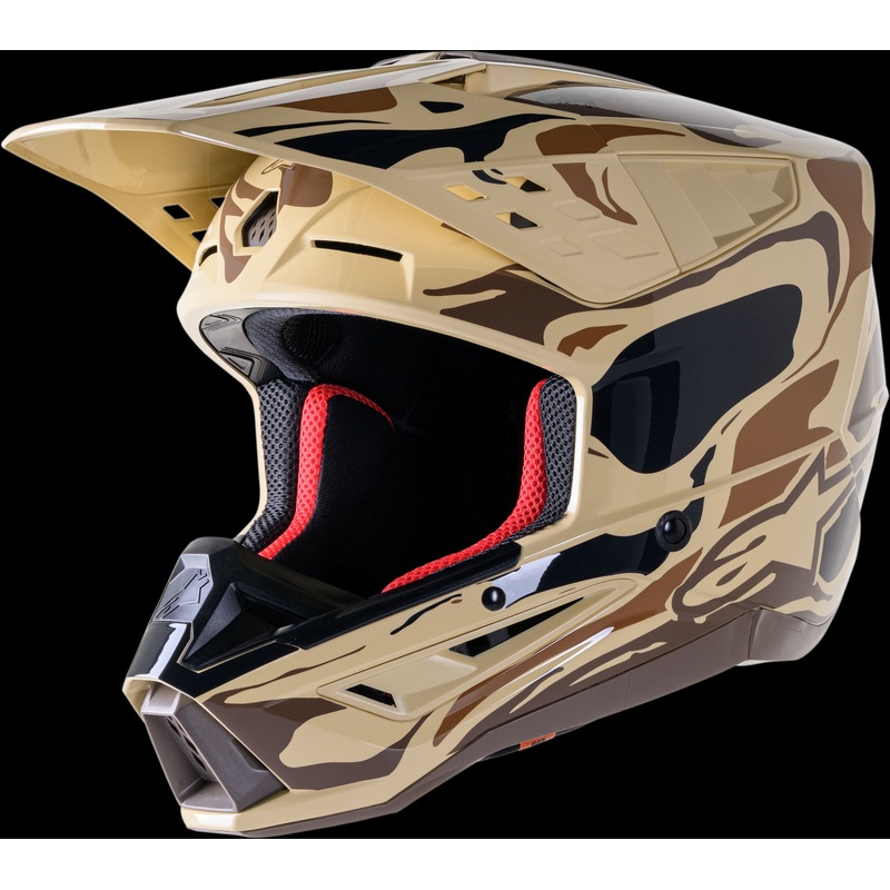 ALPINESTARS S-M5 Helmet Dark Brown/Kangaroo X-Large