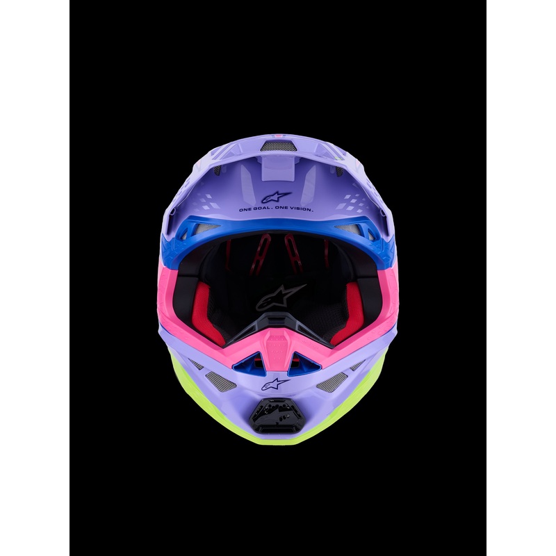 ALPINESTARS S-M10 Jett Lawrence R01 Helmet Purple/Pink Fluo/Yellow Fluo Medium