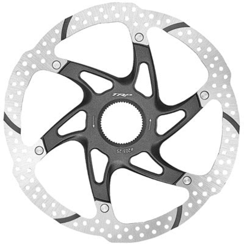 Trp 2Pc Rotor,Centerlock,203Mm Stainless/Alloy, No Lockring Trp-25 Centerlock Rotor  Brakes 203mm N/A