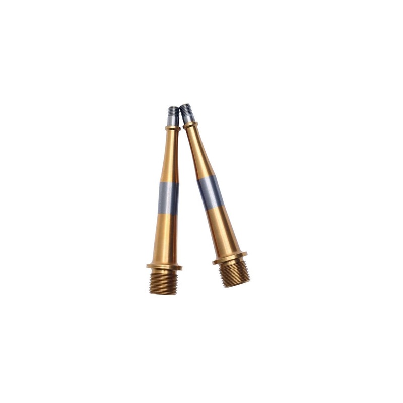 HT T2 Pedal Spindles – Titanium