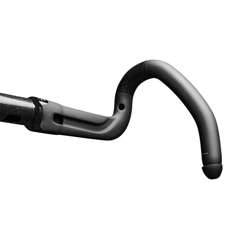 ENVE Composites SES AR Drop Handlebar – Integrated Compact 46/51cm 31.8 Clamp BLK