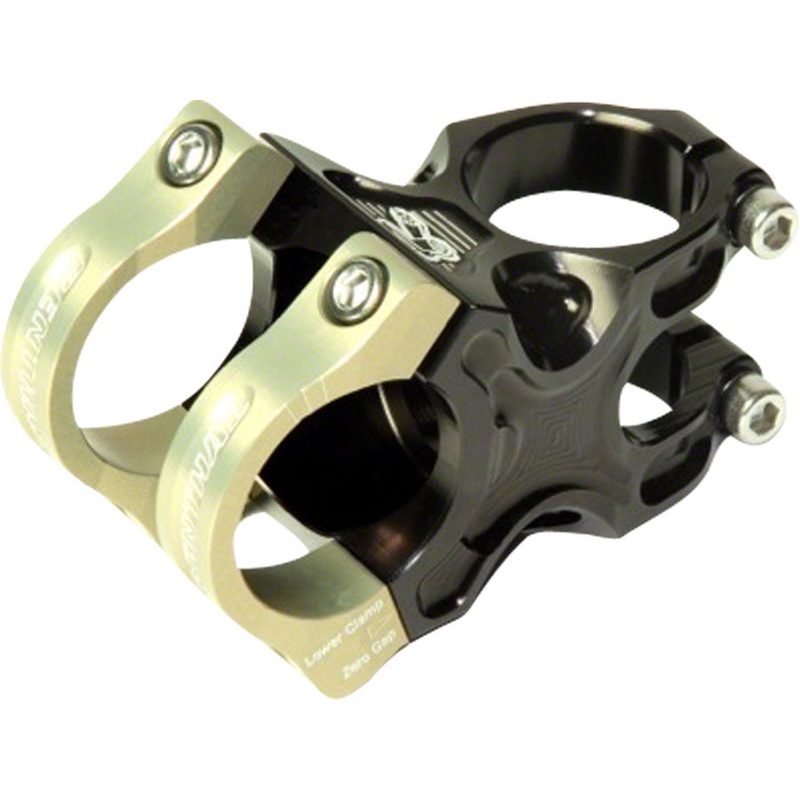 Renthal Apex 35 Stem – 40mm 35 Clamp +/-6 1 1/8″ Aluminum Black/Gold