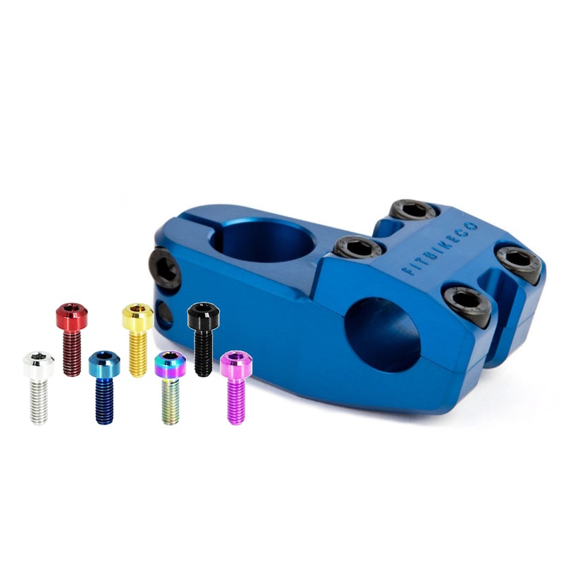 Fit BF Stem *Ti Bolts Avail* Black 48mm Stock
