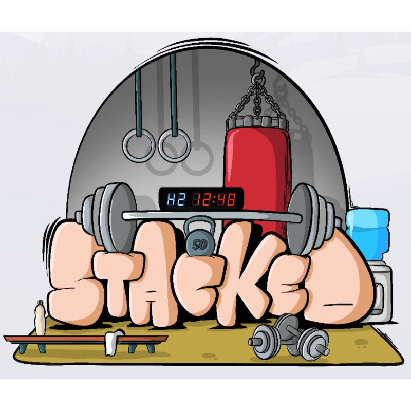 2.6 Reps Stacked Sticker 1 sticker
