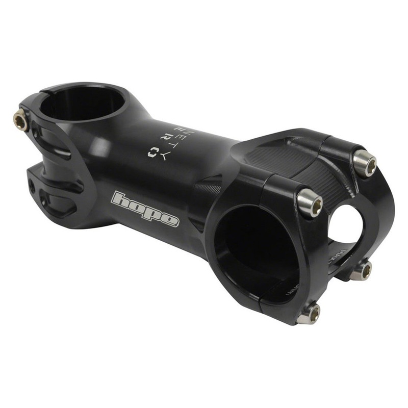 Hope XC Stem – 31.8mm Clamp / +/- 0-degree Black 90mm