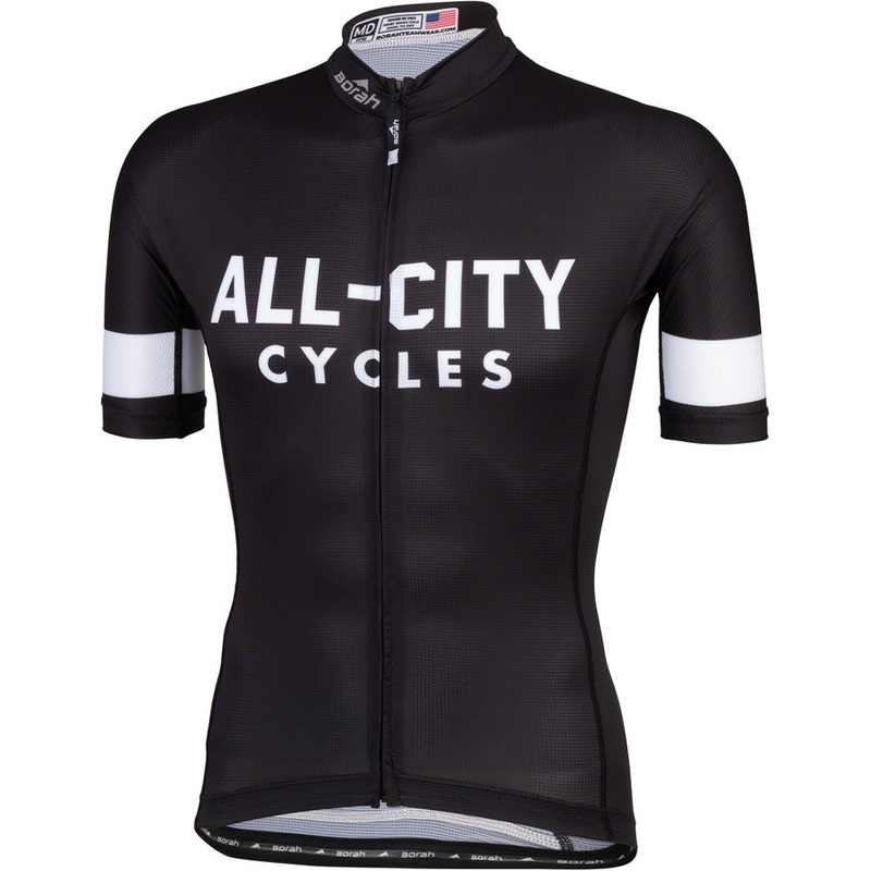 All-City Classic 4.0 Men’s Jersey – Black, White, 2X-Large