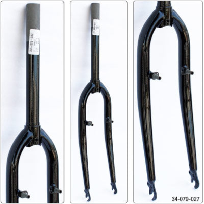 Uc Replacement Fork,26 Mtb 1-1/8,Bk,Threadless,See Specs Replacement Forks Ultracycle Forks  26” 26” Black