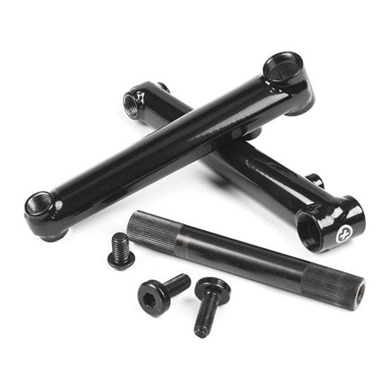 Salt Plus Pro48 Cranks w/ Bottom Bracket Black 165mm