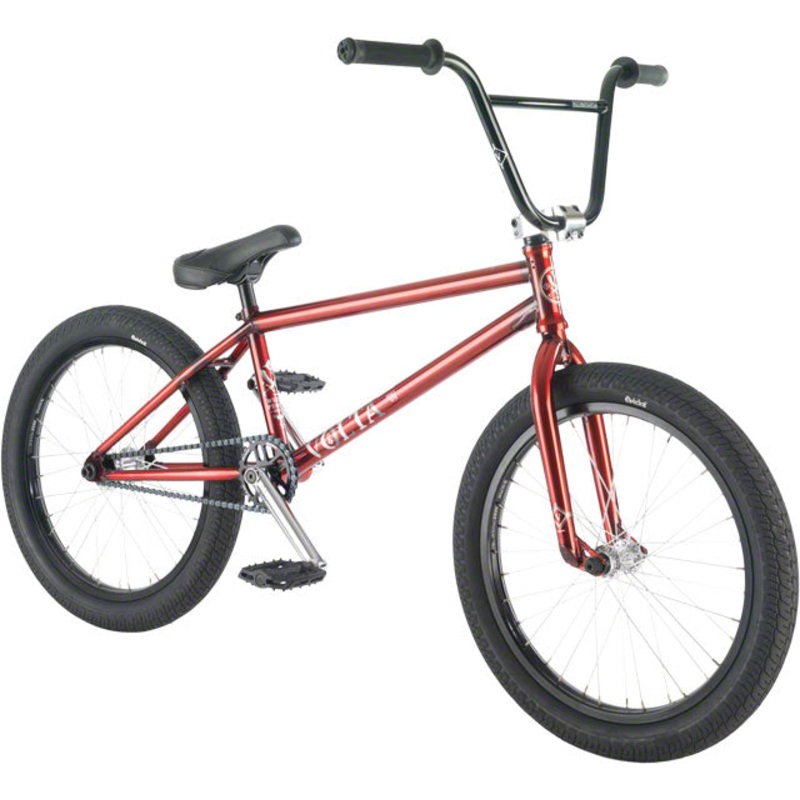 We The People Volta BMX Bike-Trans Red 21″TT