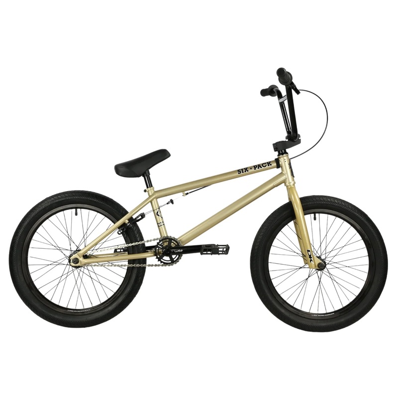 DK Six Pack 20″ Complete BMX Bike – 20.5″TT – Champagne