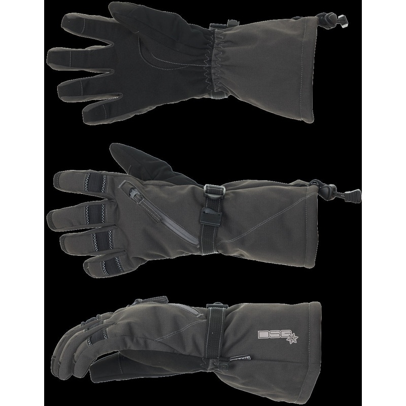 DSG Craze 5.0 Glove Charcoal Black Sm Charcoal Small