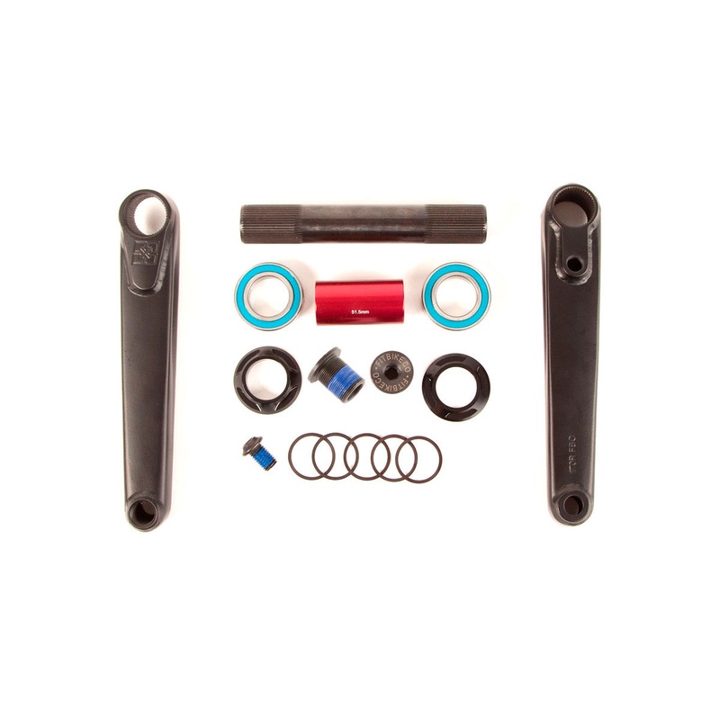 FIT BLUNT 24MM CRANKS 160mm Black
