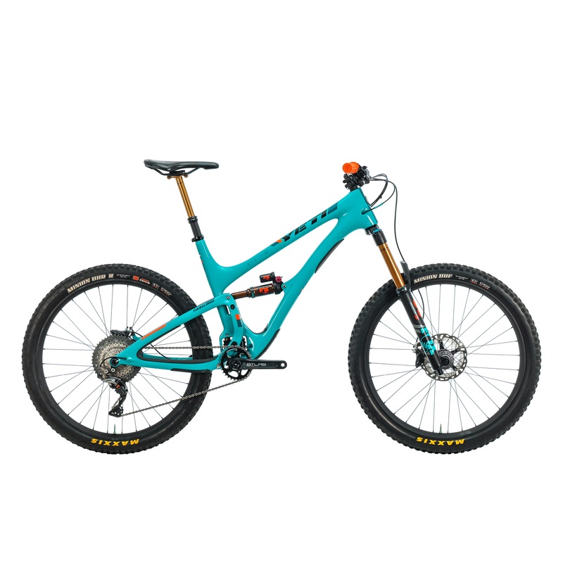 Yeti Cycles SB5 TURQ Lunch Ride Mountain Bike – 2018, Large