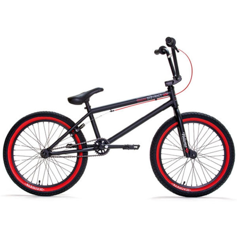 Volume District BMX Bike-20″-Matte Black