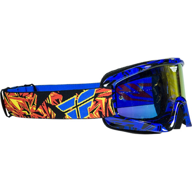 Fly Racing Zone Pro Goggles-Adult Blue/Black