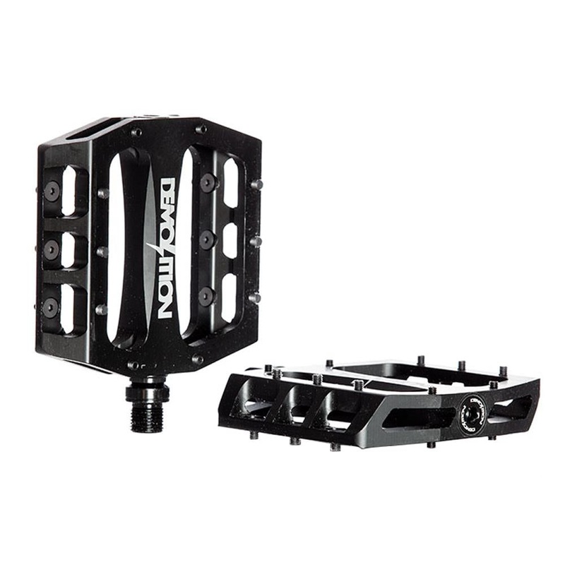 Demolition Aluminium Trooper Pedals Flat Black