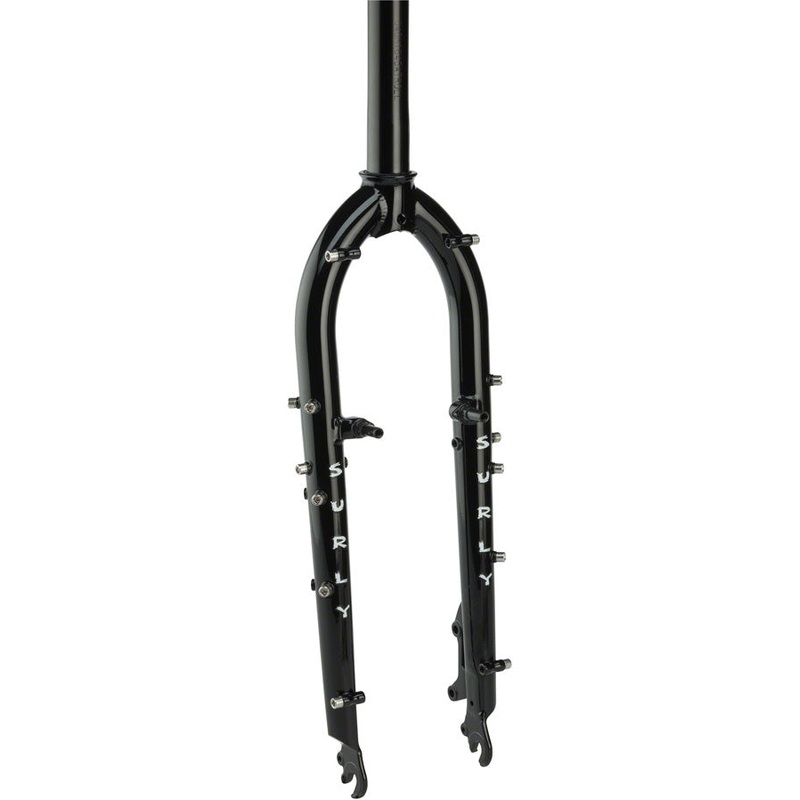 Surly Troll Fork: 26″ QR 1-1/8″ Straight Steerer Black