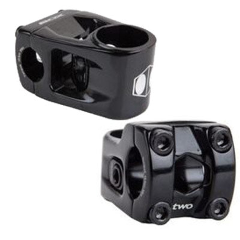 Box Two Cntr Clp Stem 1 1/8X48 Black Two Center Clamp Stem Box Stems NA Black